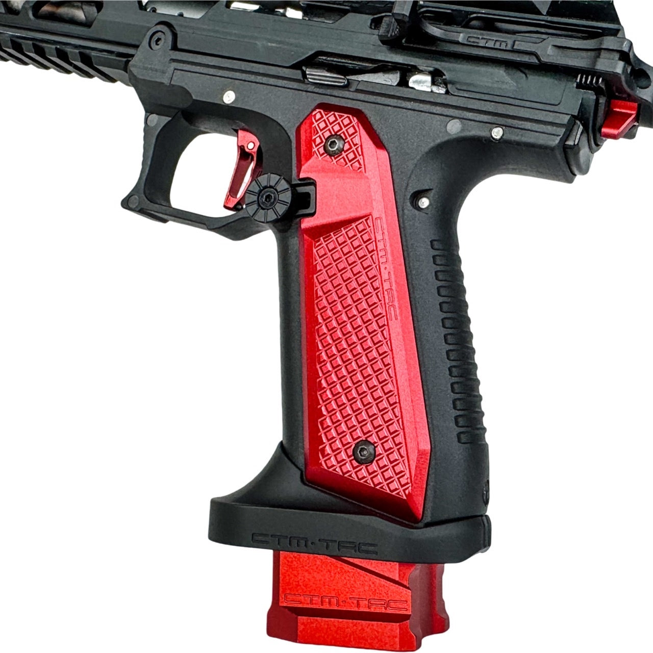 CTM AAP-01 FUKU-2 Frame CNC Aero Side Panel, Type A - Red