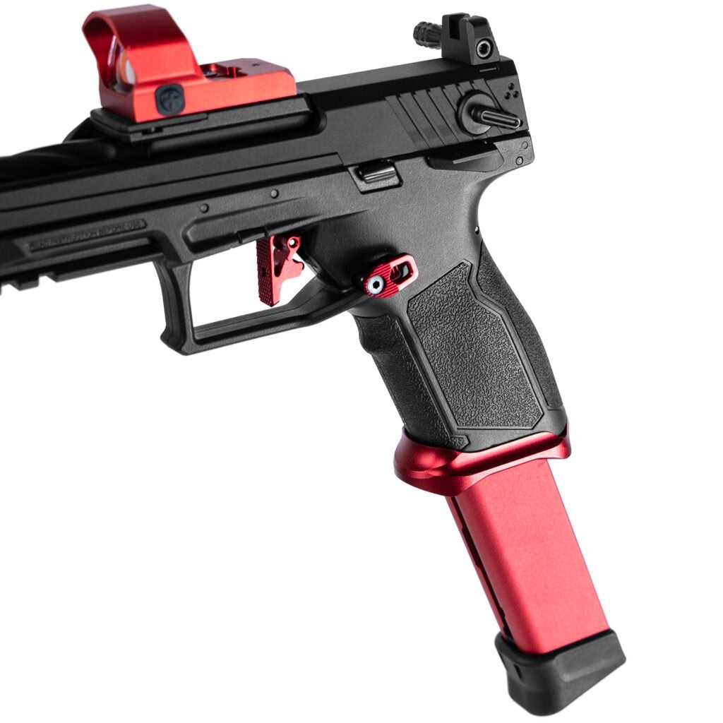 Novritsch CNC Magwell TP22 GBB - Red