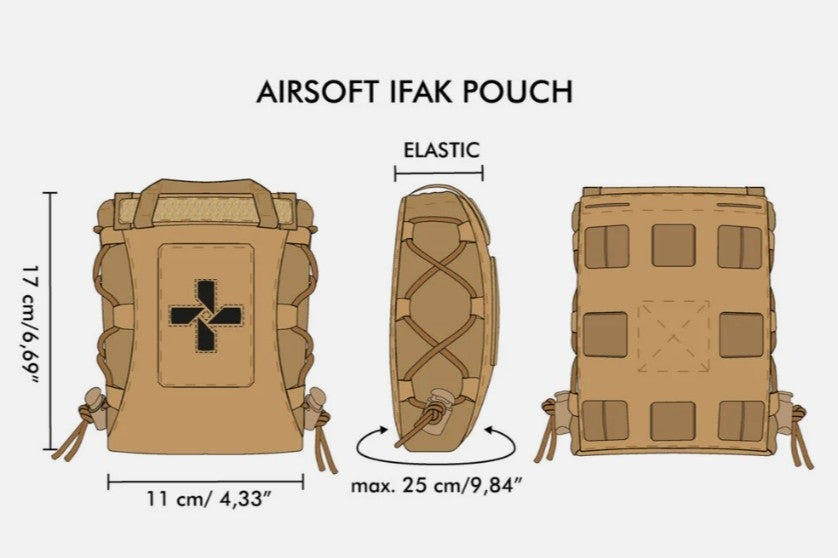 Novritsch Airsoft IFAK Pouch - Kreuzotter