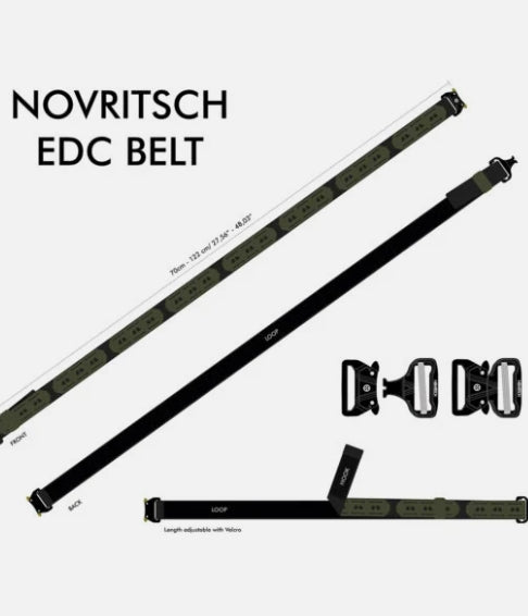 Novritsch EDC Tactical MOLLE Belt - Green