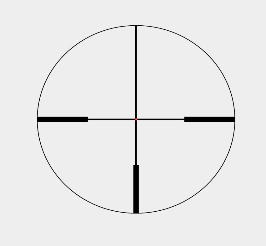 VO CONTINENTAL X8 1–8×24 ED Fiber SFP LPVO Riflescope – Black