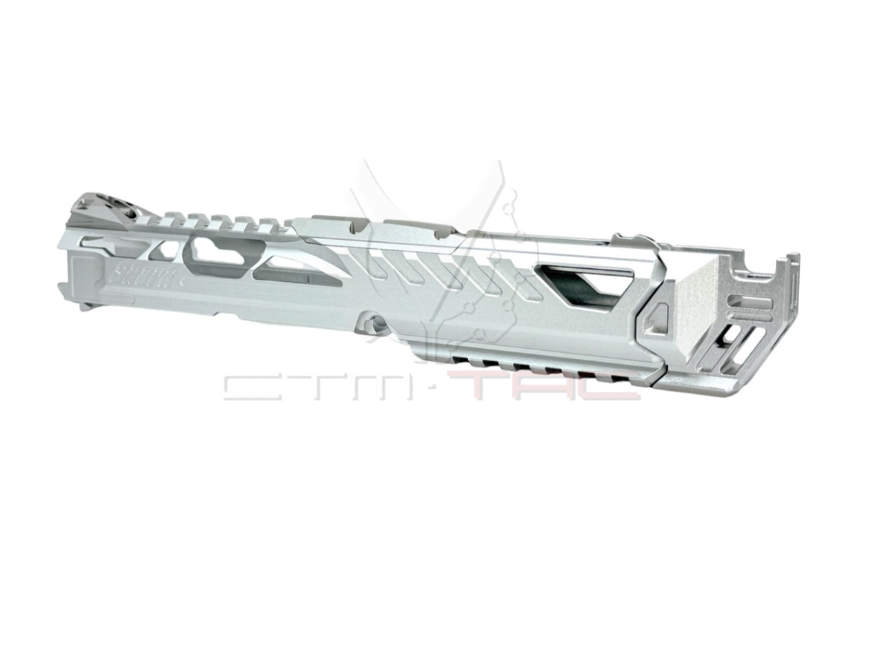 CTM AAP-01 FUKU-2 SHARK Cutout CNC Upper Set - Silver