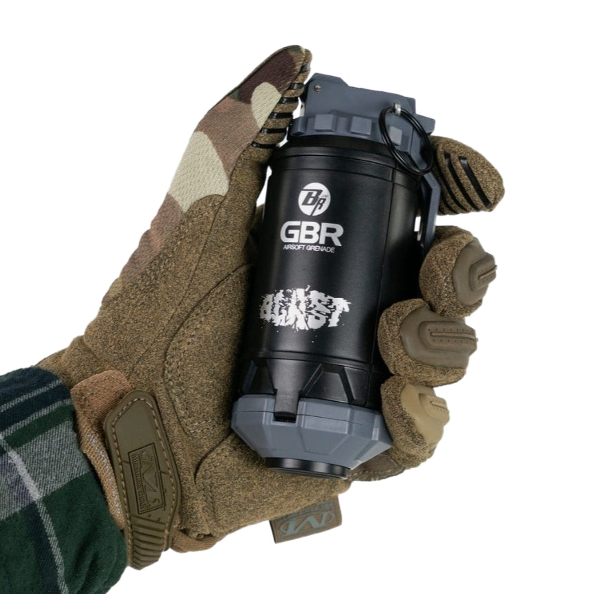 Novritsch GBR Spring Powered BB Grenade, 130 BBs - Black