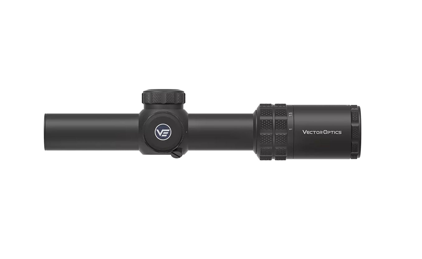 VO GRIZZLY 1-6x24i HD Fiber LPVO Riflescope - Black