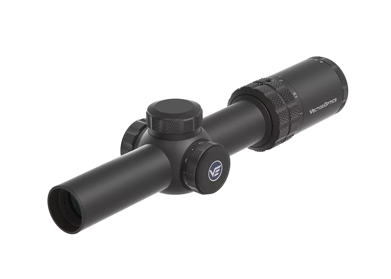 VO GRIZZLY 1-6x24i HD Fiber LPVO Riflescope - Black