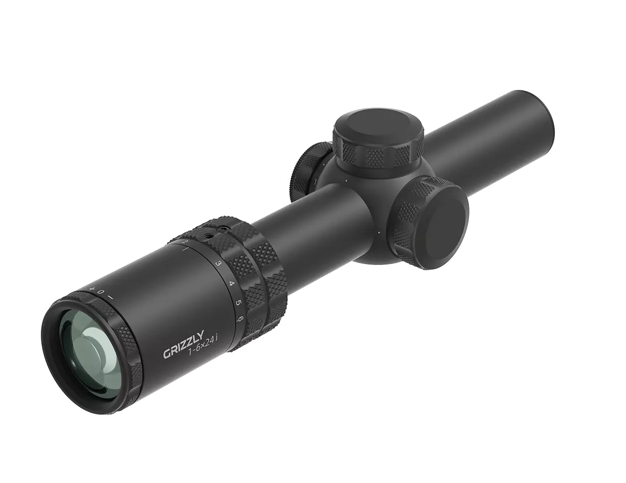 VO GRIZZLY 1-6x24i HD Fiber LPVO Riflescope - Black
