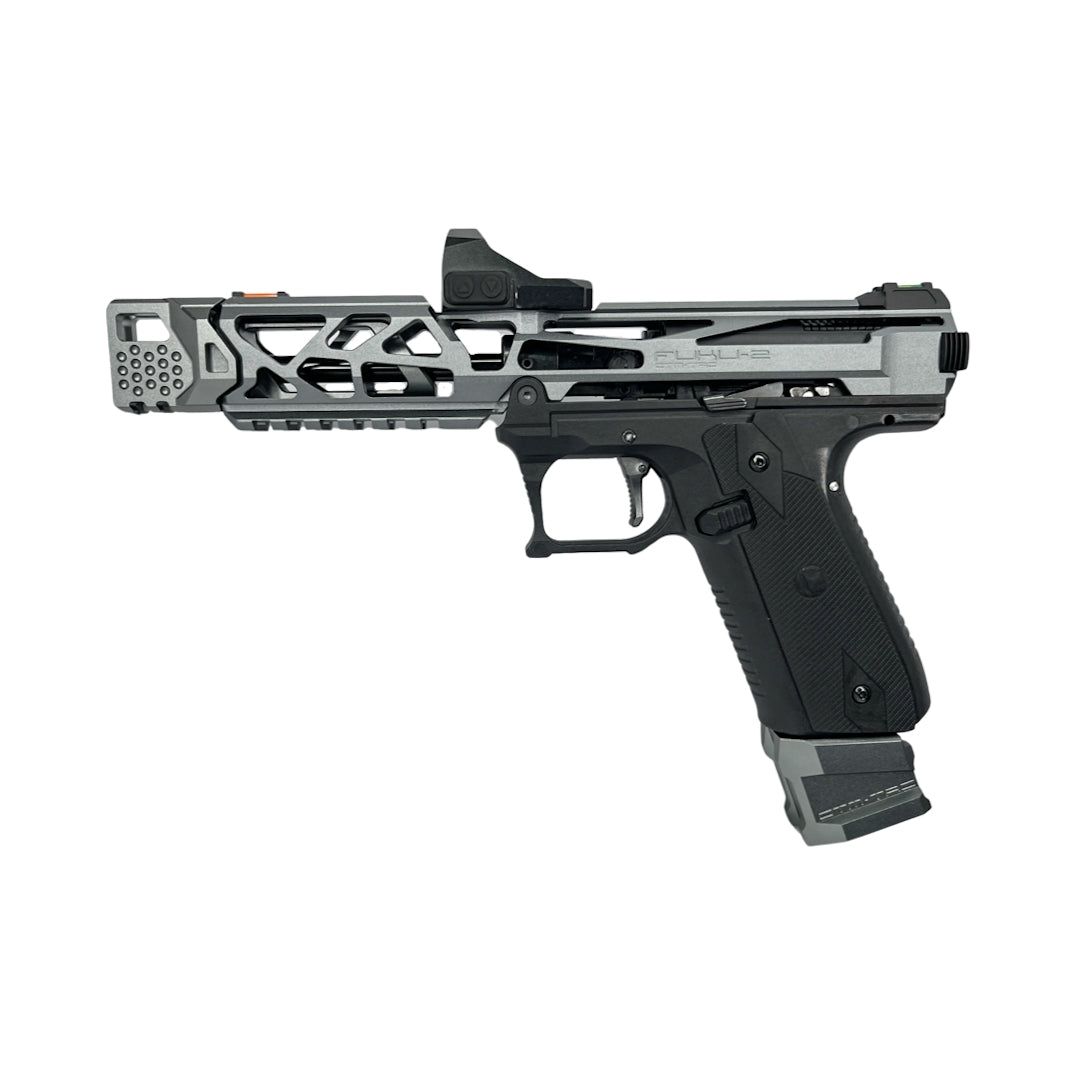 CTM FUKU-2 Skeleton CNC Upper Set for AAP-01 - Blue / Silver