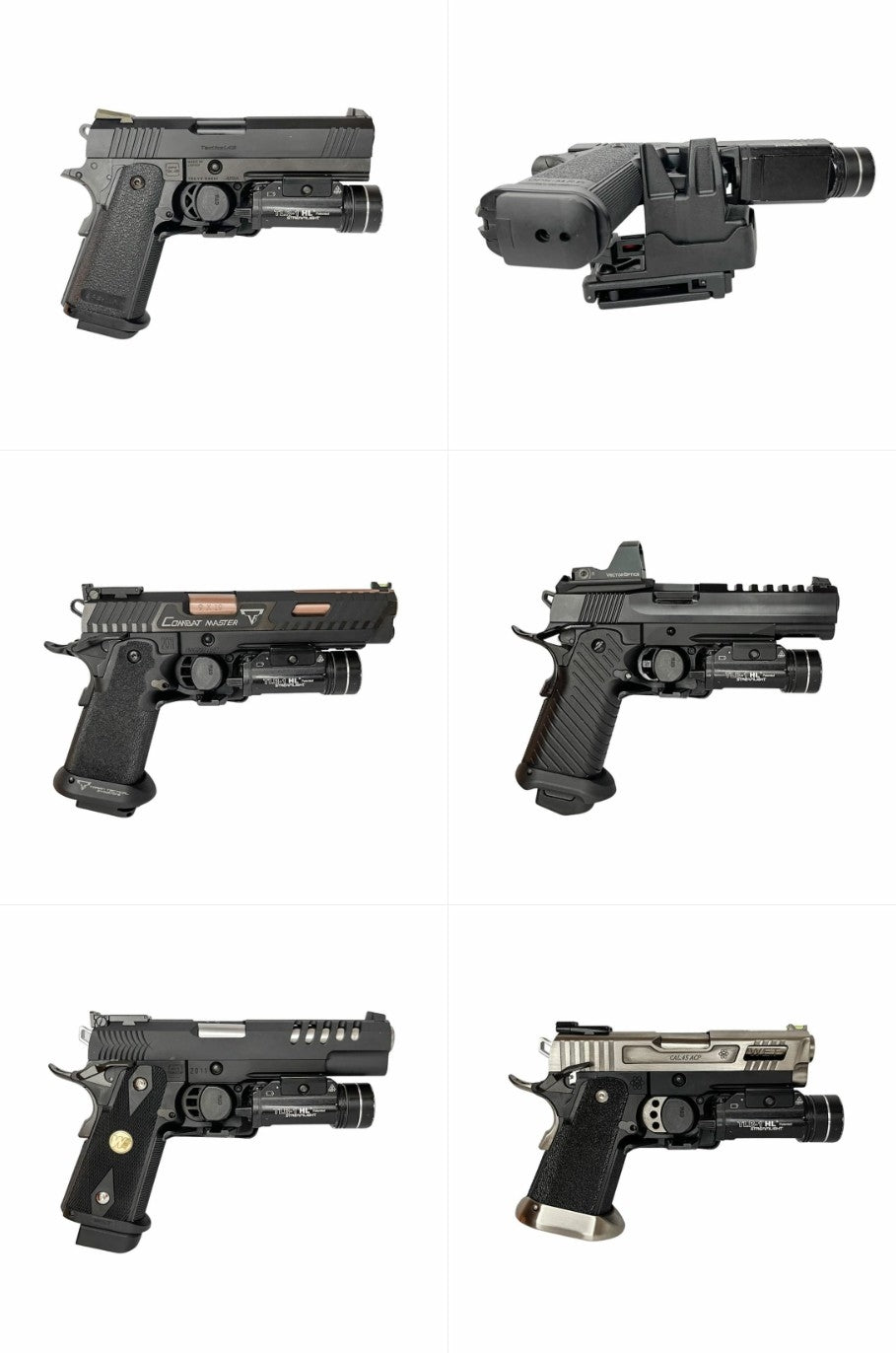 CTM Hi-Capa Open Belt Holster, Right-Handed - Black