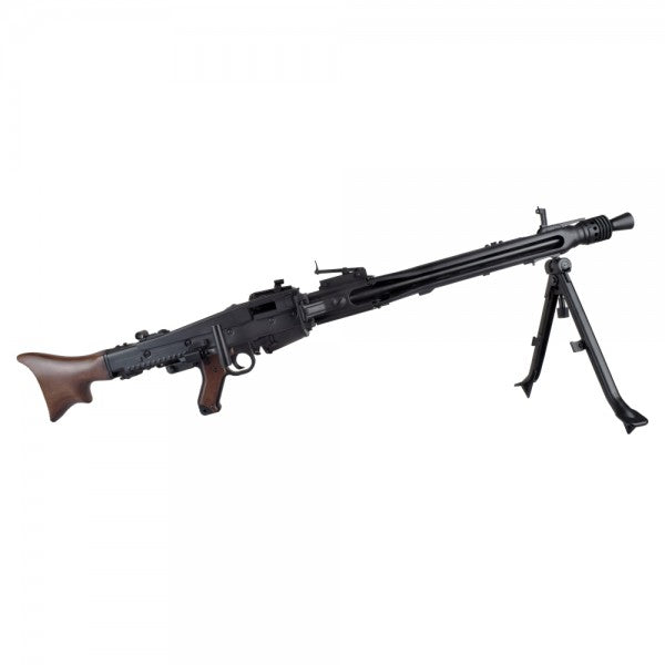 AGM FUCILE ELETTRICO ASG MITRAGLIATRICE TEDESCA WW2 MG42 FULL METAL NERA (MG42)