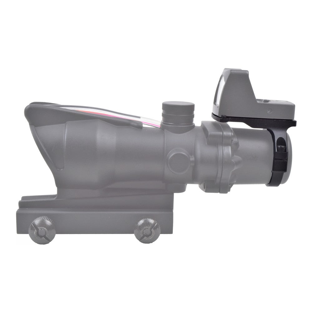 AIM-O ATTACCO PER MINI RED DOT SU OTTICA COMPATTA TIPO ACOG NERO (AO1793-B)