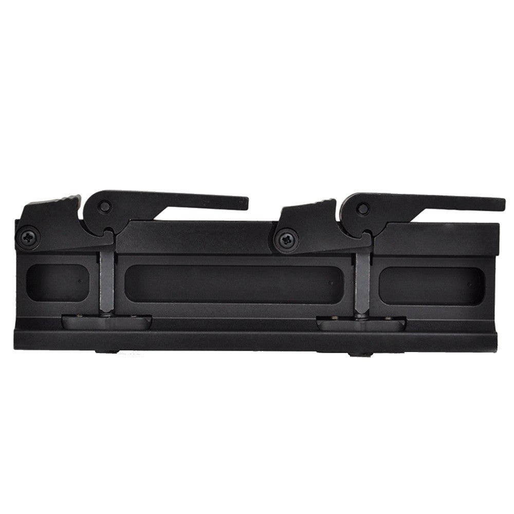 AIM-O ATTACCO MONOBLOCCO DOPPIO ANELLO PER OTTICHE DIAMETRO 30mm / 1" NERO (AO9012-B)