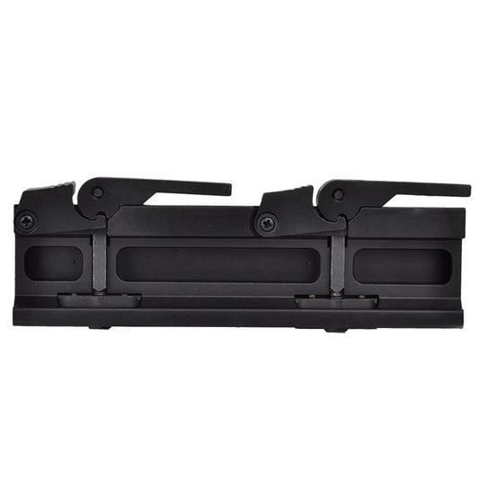 AIM-O ATTACCO MONOBLOCCO DOPPIO ANELLO PER OTTICHE DIAMETRO 30mm / 1" NERO (AO9012-B)