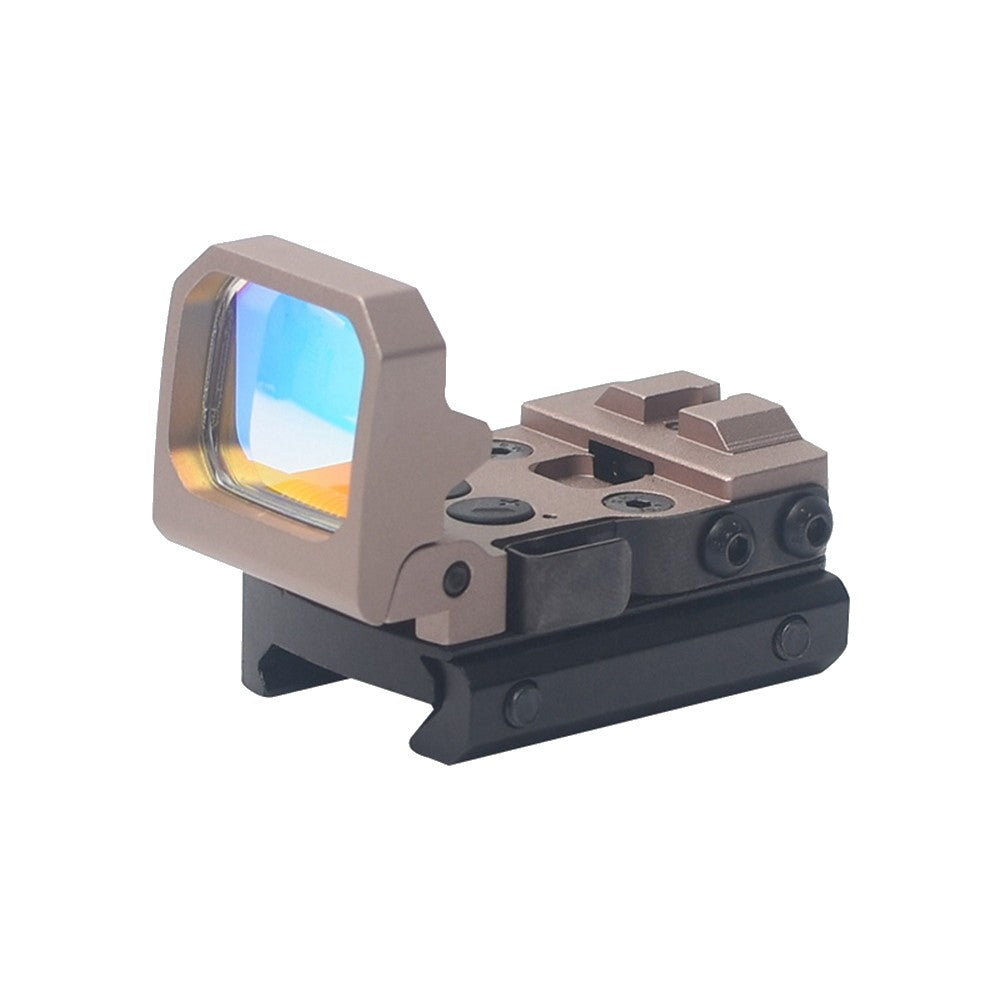 AIM-O FLIP RED DOT REFLEX ABBATTIBILE PER PISTOLA SIGHT DARK EARTH (AO6008-T)
