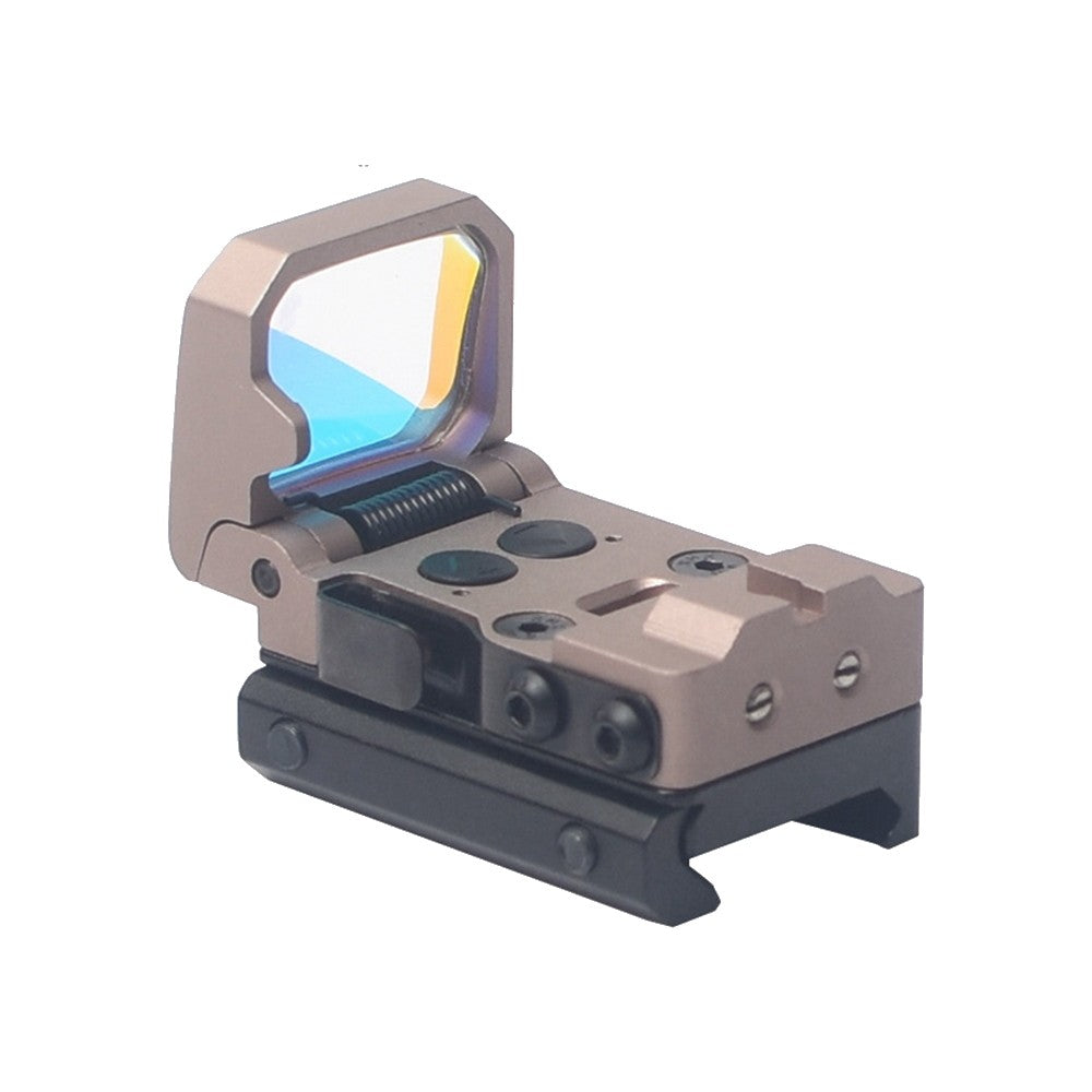 AIM-O FLIP RED DOT REFLEX ABBATTIBILE PER PISTOLA SIGHT DARK EARTH (AO6008-T)