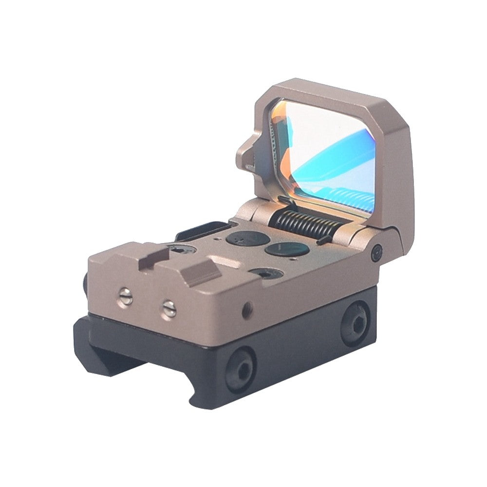 AIM-O FLIP RED DOT REFLEX ABBATTIBILE PER PISTOLA SIGHT DARK EARTH (AO6008-T)