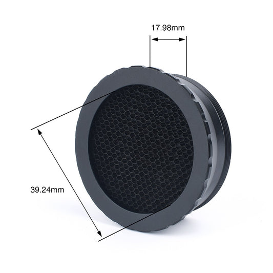 AIM-O KILLFLASH PROTEZIONE PER RED DOT SRS 1X38 ENERGIA SOLARE NERO (AO5049)