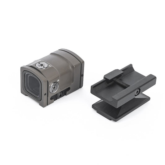 AIM-O MINI RED DOT REFLEX CON RIALZO DARK EARTH (AO6011-T)
