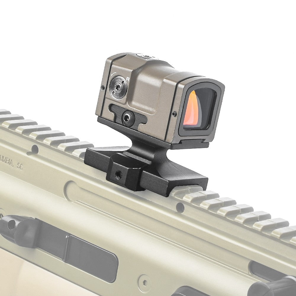 AIM-O MINI RED DOT REFLEX CON RIALZO DARK EARTH (AO6011-T)