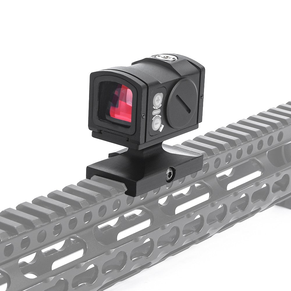 AIM-O MINI RED DOT REFLEX CON RIALZO NERO (AO6011-B)