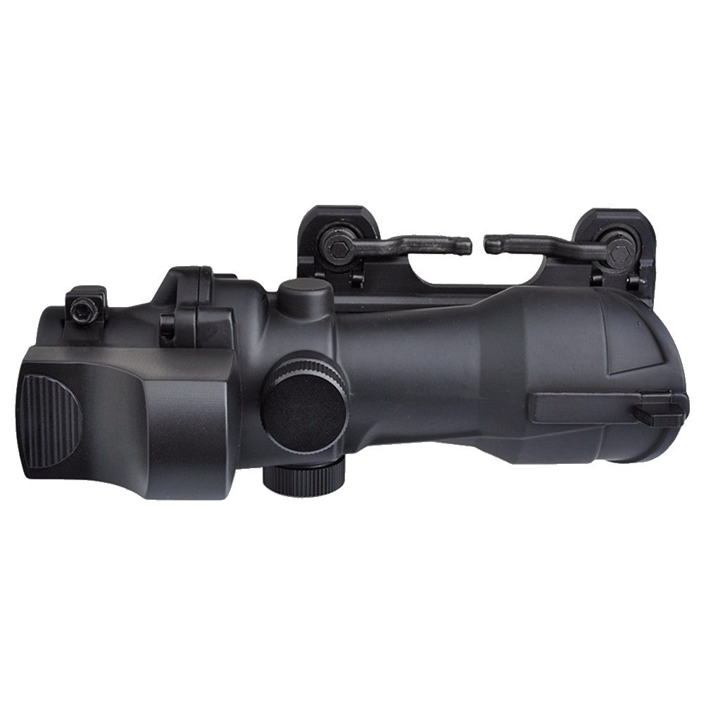 AIM-O OTTICA TIPO ACOG COMPATTA ZOOM 4X LENTE 32mm CON MINI RED DOT NERO (AO5316-B)