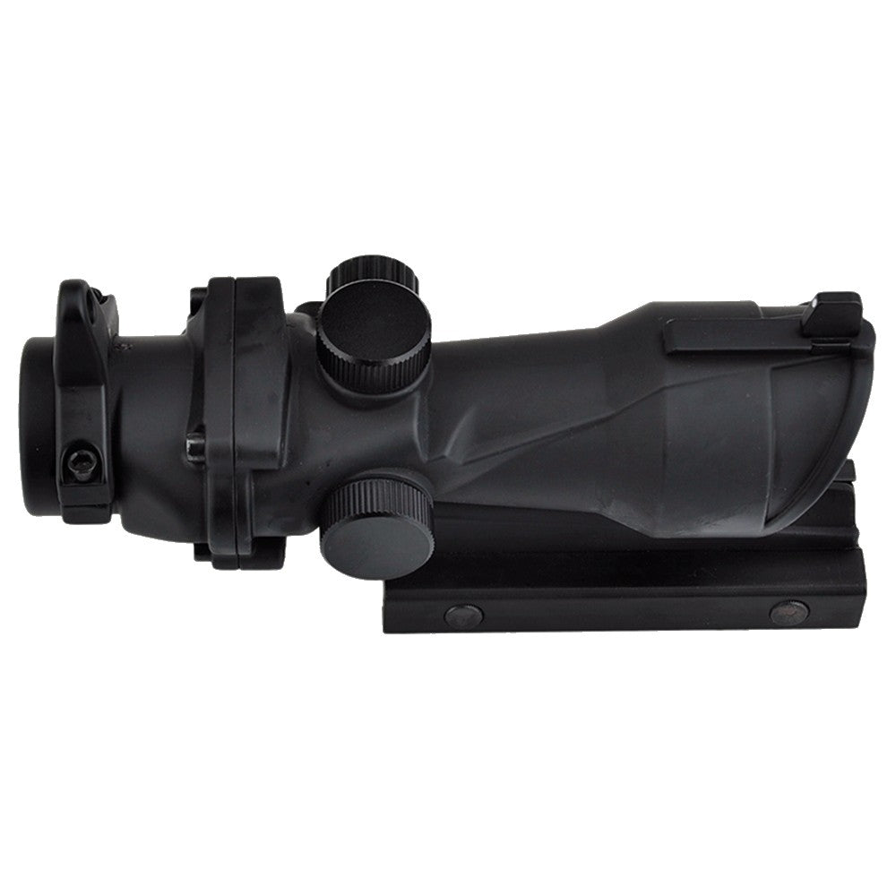 AIM-O OTTICA TIPO ACOG ILLUMINATA ZOOM 4X LENTE 32mm NERA (AO5318-B)