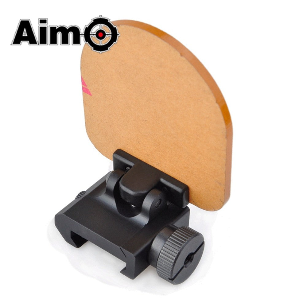 AIM-O PROTEZIONE UNIVERSALE LENTE FLIP-UP PER RED DOT NERO (AO7007-B)