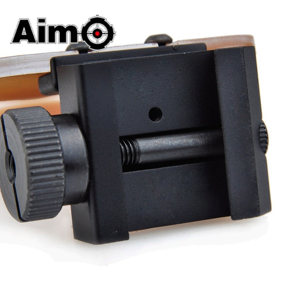 AIM-O PROTEZIONE UNIVERSALE LENTE FLIP-UP PER RED DOT NERO (AO7007-B)