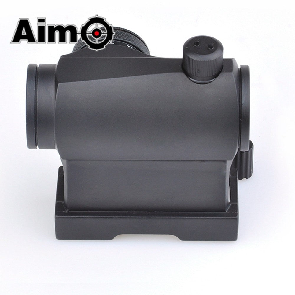 AIM-O RED DOT MICRO T2 CON DOPPIO ATTACCO NERO (AO5029-B)