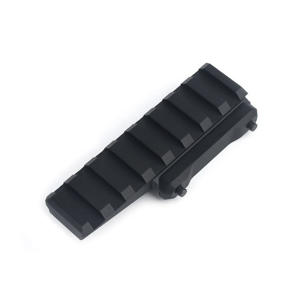 AIM-O SLITTA IN METALLO DA 20mm 8 SLOT CON RIALZO NERA (AO9034-B)