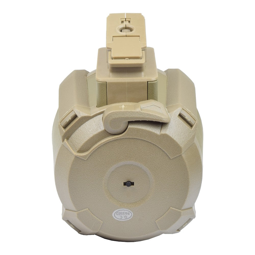 A&K CARICATORE DRUM ELETTRICO 1200 COLPI PER SERIE AK TAN DARK EARTH (B90-3A TN)