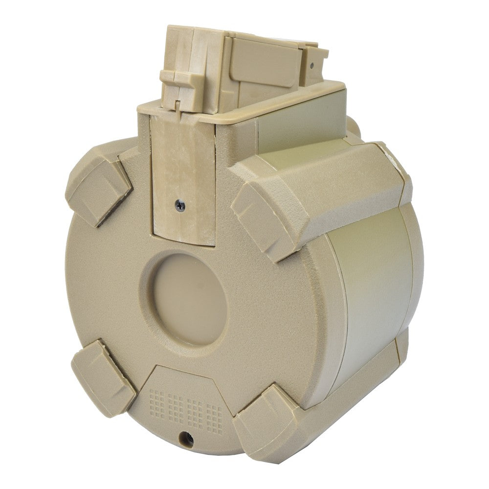 A&K CARICATORE DRUM ELETTRICO 1200 COLPI PER SERIE AK TAN DARK EARTH (B90-3A TN)