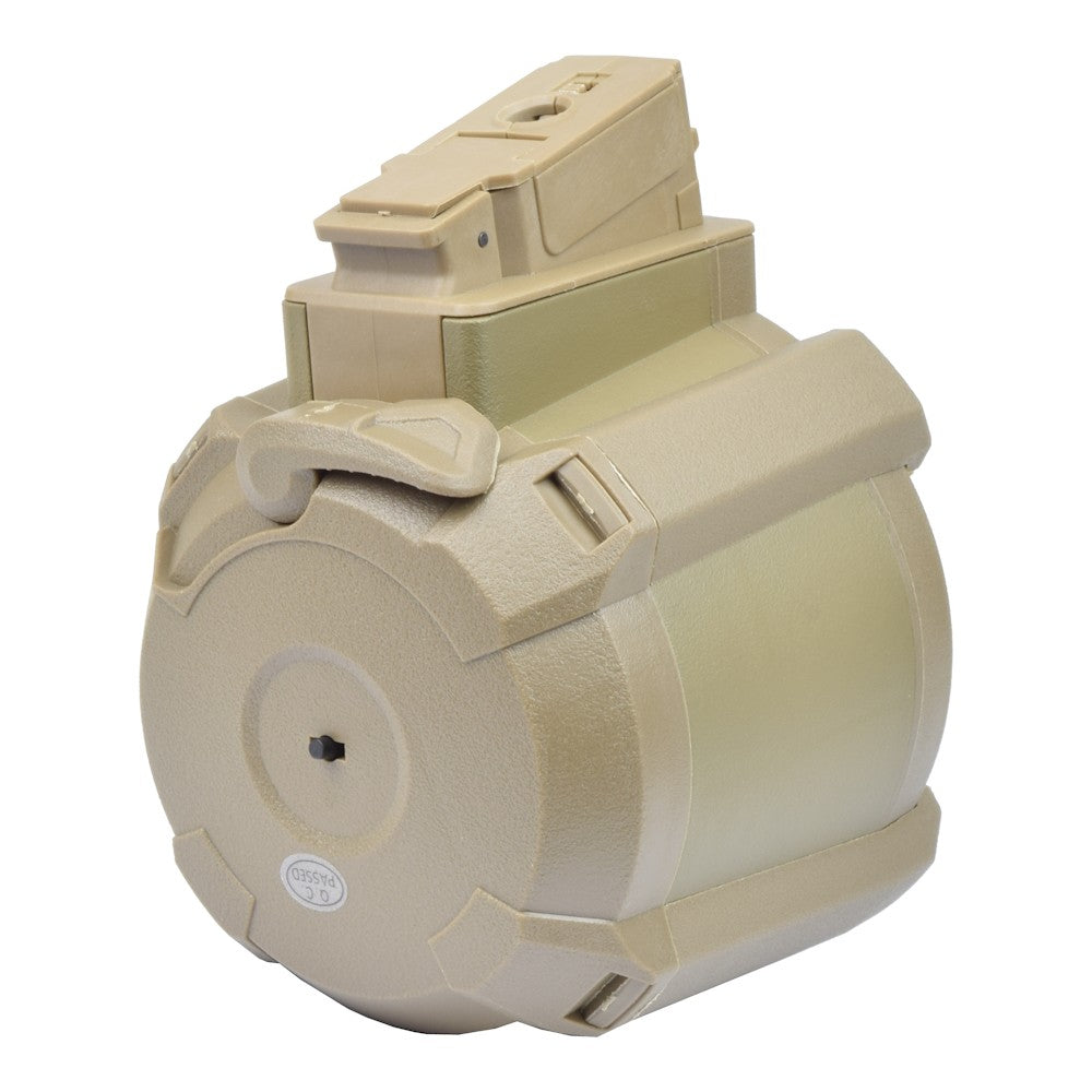 A&K CARICATORE DRUM ELETTRICO 1200 COLPI PER SERIE AK TAN DARK EARTH (B90-3A TN)