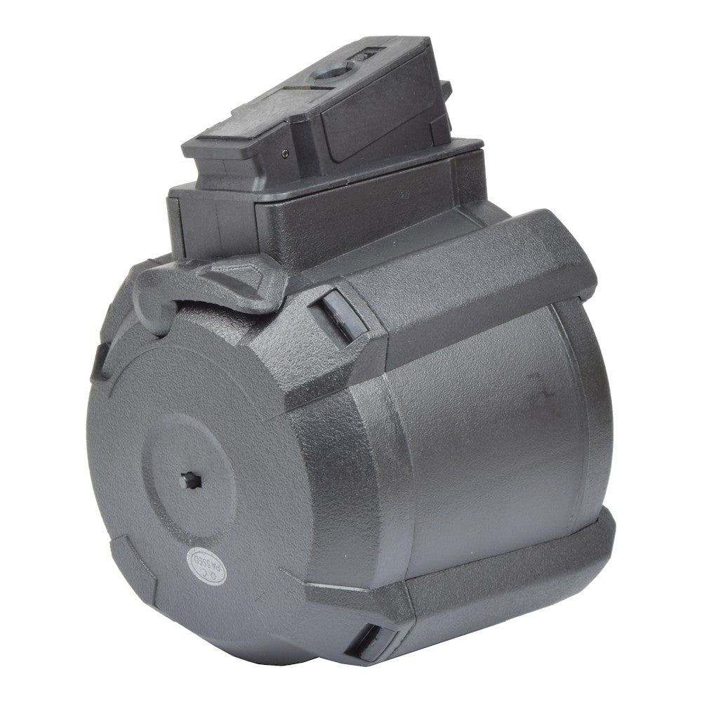 A&K CARICATORE DRUM ELETTRICO 1200 COLPI PER SERIE AK NERO (B90-3A BK)