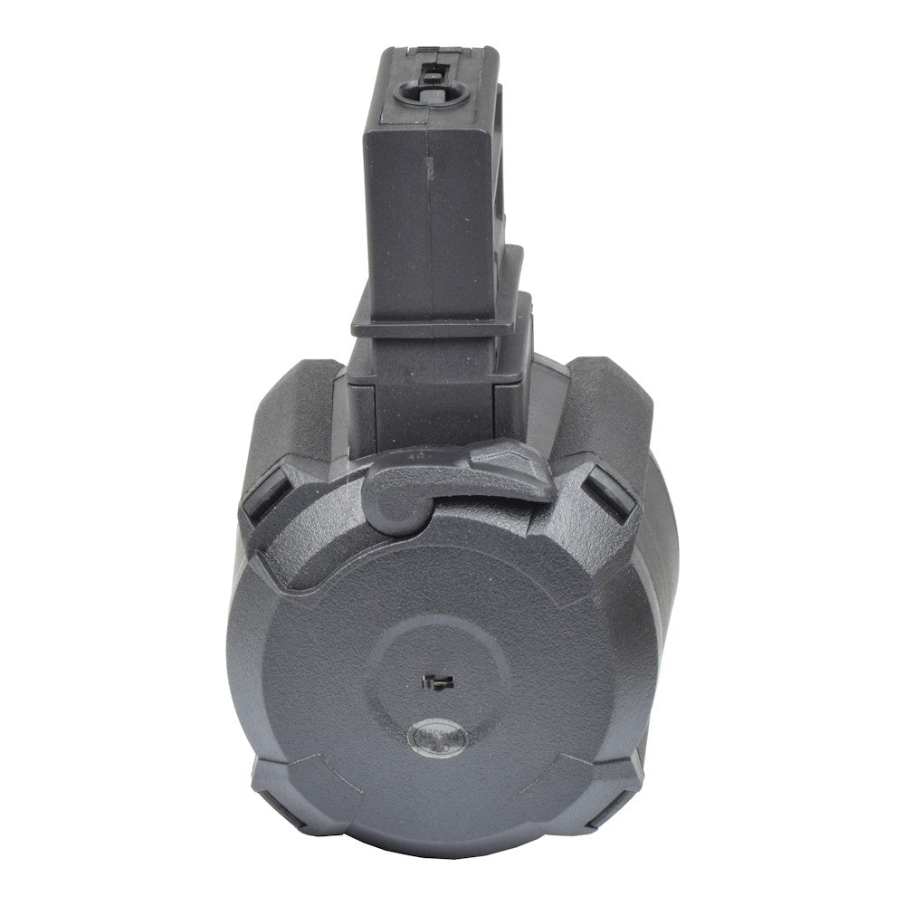 A&K CARICATORE DRUM ELETTRICO 1200 COLPI PER SERIE G36 NERO (B90-2C BK)