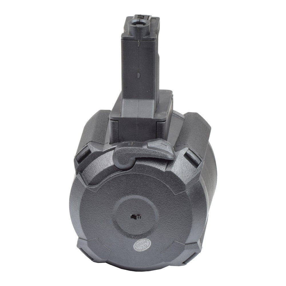 A&K CARICATORE DRUM  ELETTRICO 1200 COLPI PER SERIE MP5 NERO (B90-4C BK)