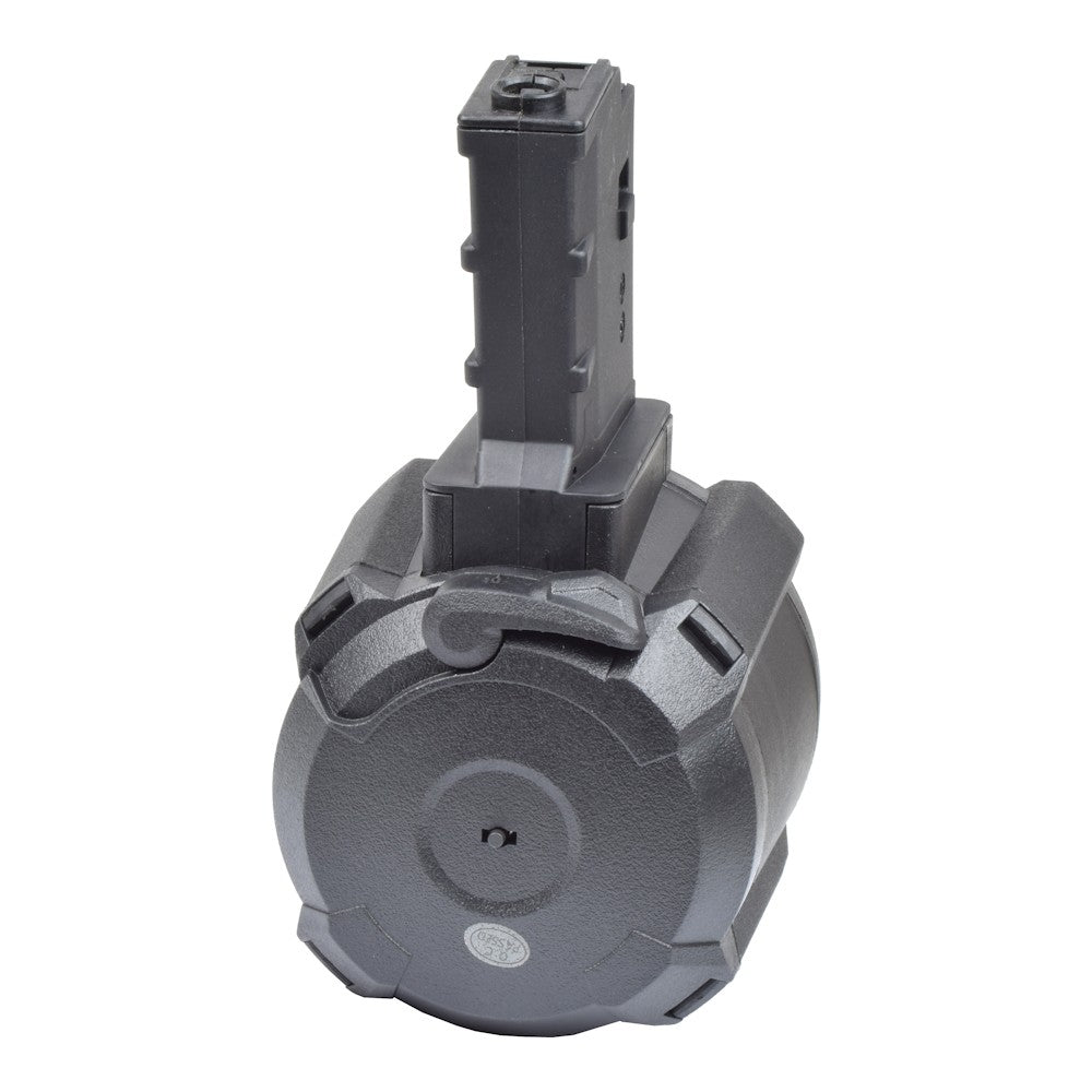 A&K CARICATORE DRUM ELETTRICO 1200 COLPI PER SERIE MASADA MSD NERO (B90-39A)