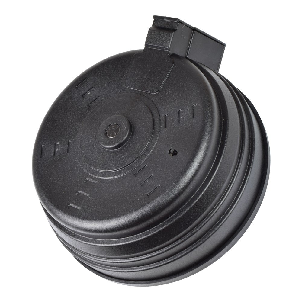 A&K CARICATORE DRUM ELETTRICO HI-CAP 3500 COLPI IN POLIMERO PER SERIE AK NERO (08B)