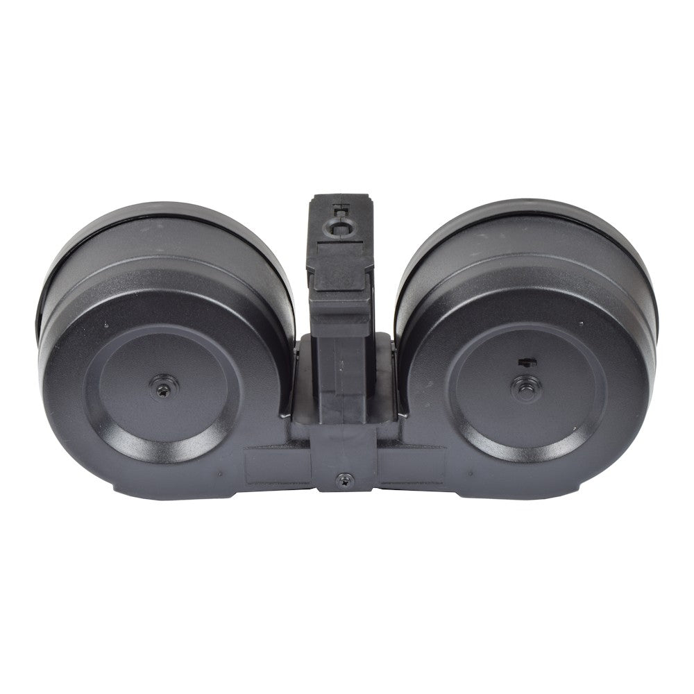 A&K CARICATORE ELETTRICO DRUM DOPPIO AK 2500 COLPI NERO (698-7B)