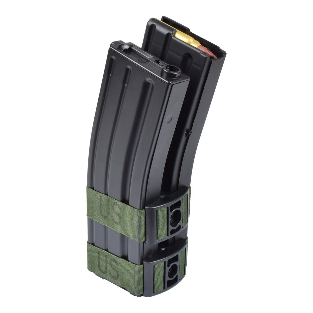 A&K CARICATORE ELETTRICO M4 1200 COLPI 2X CARICATORE ACCOPPIATO NERO (698-6CB)