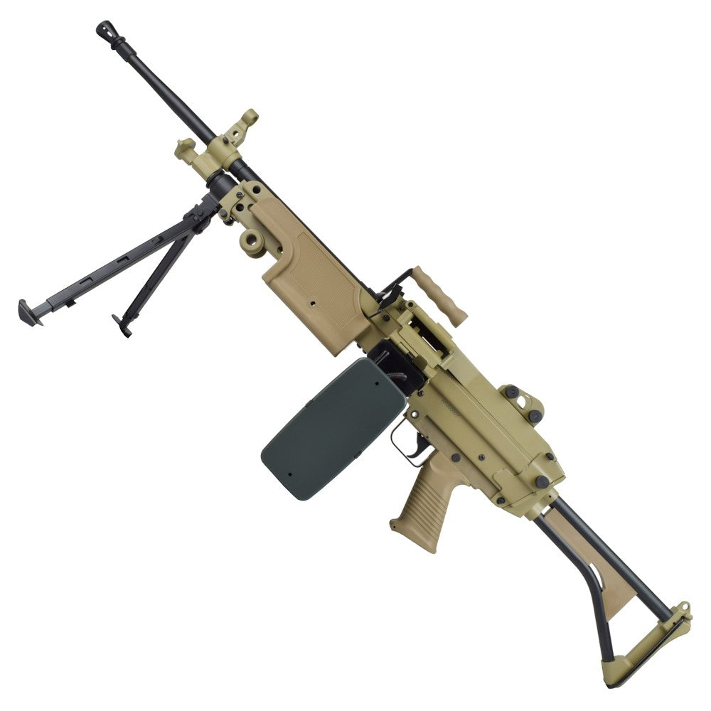 A&K FUCILE ELETTRICO MINIMI M249 MK1 METAL VERSION TAN DARK EARTH (M249-MK1T)