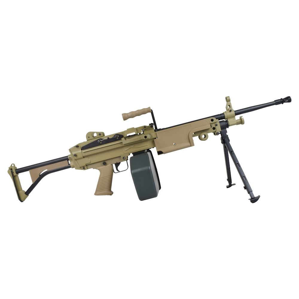 A&K FUCILE ELETTRICO MINIMI M249 MK1 METAL VERSION TAN DARK EARTH (M249-MK1T)