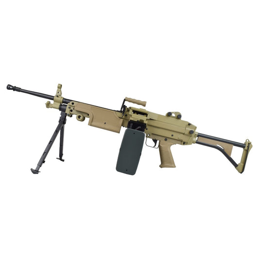 A&K FUCILE ELETTRICO MINIMI M249 MK1 METAL VERSION TAN DARK EARTH (M249-MK1T)