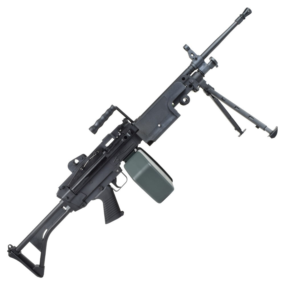 A&K FUCILE ELETTRICO ASG MINIMI M249 MK1 IN POLIMERO NERO (M249-MK1P)