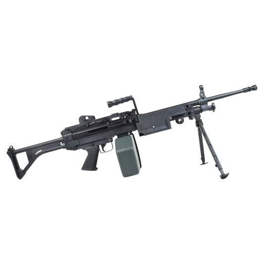 A&K FUCILE ELETTRICO ASG MINIMI M249 MK1 IN POLIMERO NERO (M249-MK1P)