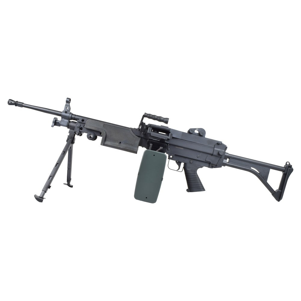 A&K FUCILE ELETTRICO ASG MINIMI M249 MK1 IN POLIMERO NERO (M249-MK1P)