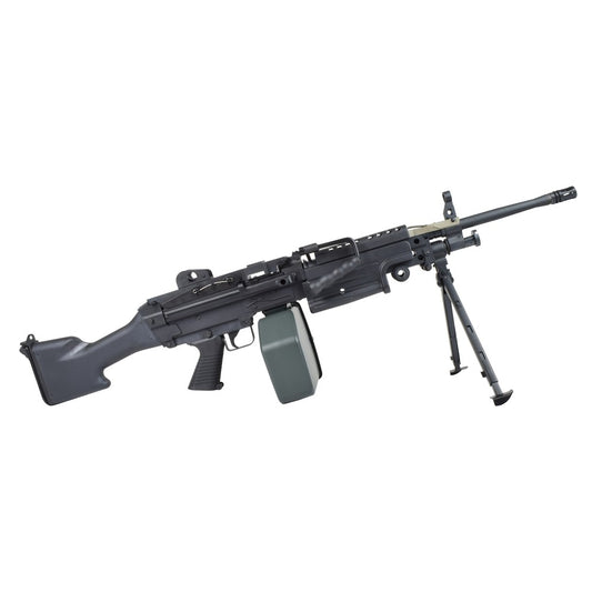 A&K FUCILE ELETTRICO MINIMI M249 MK2 IN POLIMERO NERO (M249-MK2P)