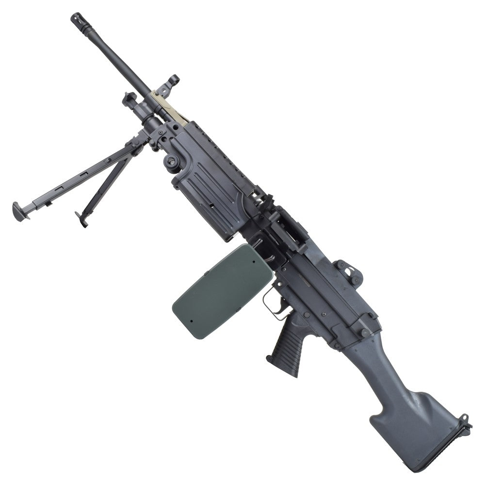 A&K FUCILE ELETTRICO MINIMI M249 MK2 IN POLIMERO NERO (M249-MK2P)