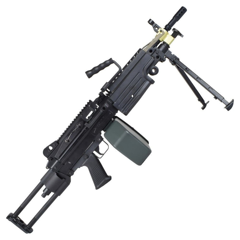 A&K FUCILE ELETTRICO ASG MITRAGLIATRICE SOF M249 PARA METAL VERSION NERO (M249-PARA)