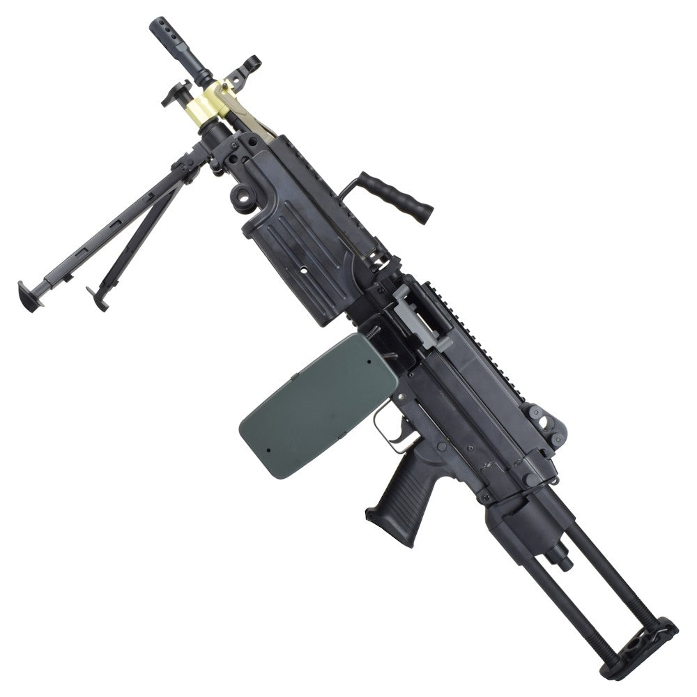 A&K FUCILE ELETTRICO ASG MITRAGLIATRICE SOF M249 PARA METAL VERSION NERO (M249-PARA)