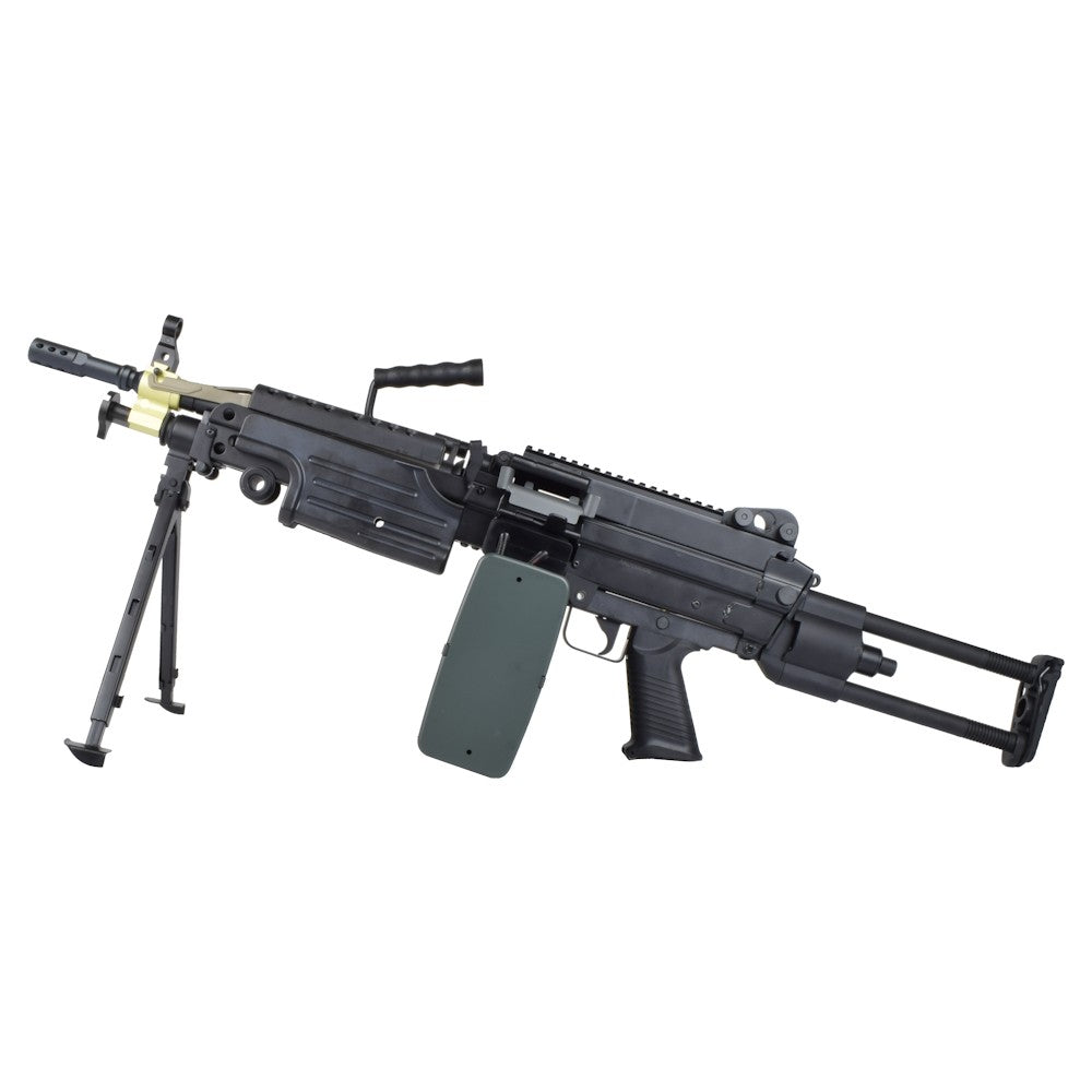 A&K FUCILE ELETTRICO ASG MITRAGLIATRICE SOF M249 PARA METAL VERSION NERO (M249-PARA)